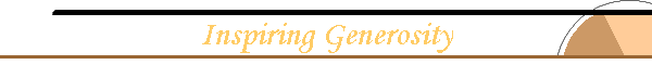 Inspiring Generosity